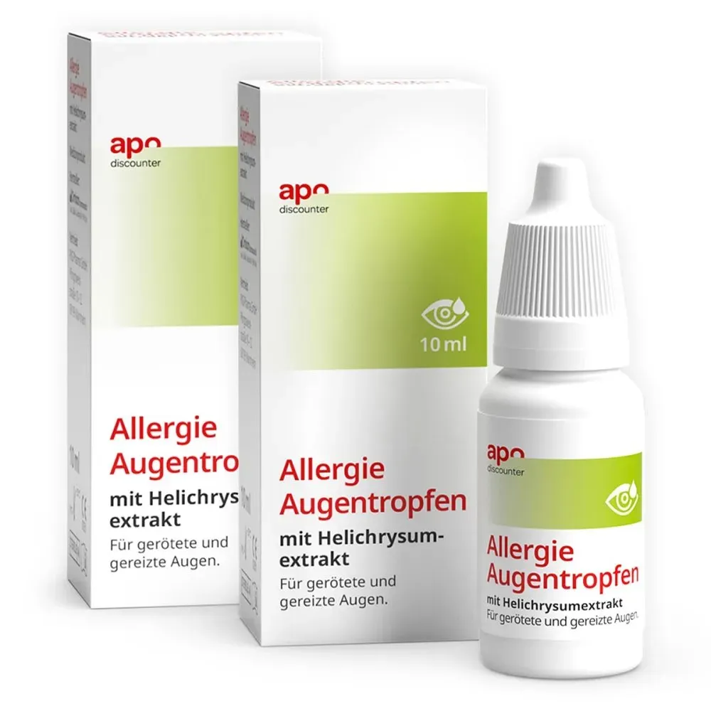 Allergie Augentropfen mit Helichrysumextrakt von apodiscounter