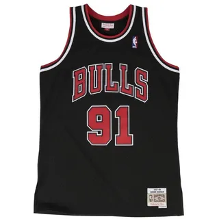 Mitchell & Ness Basketballtrikot Swingman Jersey Chicago Bulls 199798 Dennis Rodma schwarz L