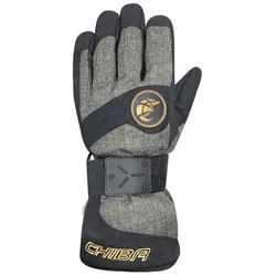Chiba Winterhandschuhe Board (wasserdicht, winddicht, atmungsaktiv) olivegrün/gold - 1 Paar