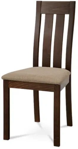 Autronic Esszimmerstuhl Massivholz braun BC-2602 WAL