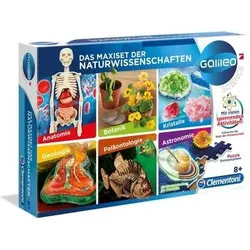 CLEMENTONI 59042 Galileo - Das Maxi-Set der Naturwissenschaften