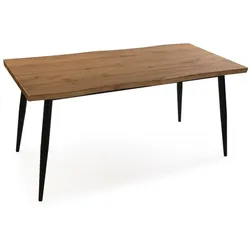 Tischdekoration Versa Malika PVC Metall Holz MDF 80 x 75 x 160 cm