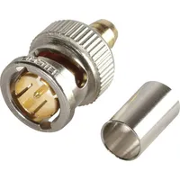 HICON BNC1.2/5.0HD BNC-Steckverbinder Stecker, gerade 75Ω 1St.