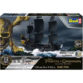 REVELL Piratenschiff Black Pearl schwarz 1:150