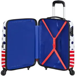 American Tourister Disney Legends 4-Rollen Cabin 55 cm / 36 l mickey blue dots
