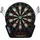Homcom Elektronische Dartscheibe Dartboard Soundeffekte LED Anzeige 27 Spiele