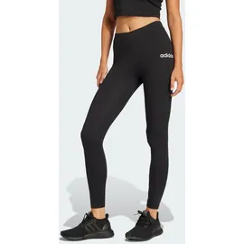 adidas Essentials Linear Cotton Leggings Black / White XL