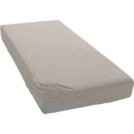 OTTO home Spannbettlaken Baumwolle 160 x 200 cm grau
