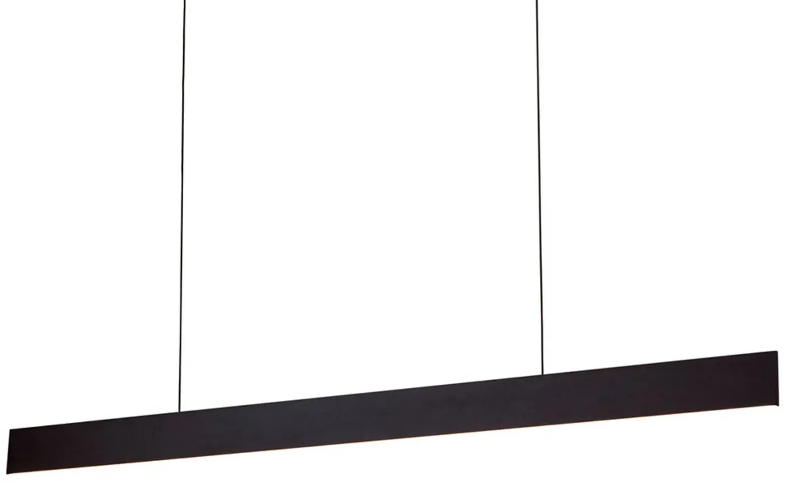 ORION Hängelampe Gideon, dimmbar, schwarz, für Wohn- / Esszimmer, Aluminium, Modern - 146.5 cm - 0.9 cm - 8 cm