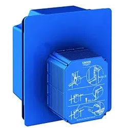 GROHE Urinal-Rohbauset Rapido U für manuelle Betätigung oder IR-Elektronik 6/230 V
