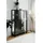 Finori Highboard 100 x 150 x 33 cm Schwarz