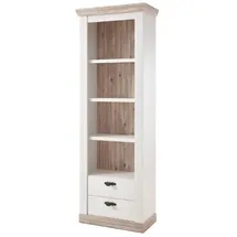 Home Affaire Vitrine Florenz 70 x 37 x 201 cm Weiß