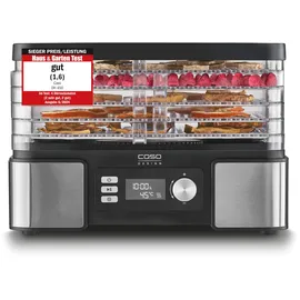 CASO Design Caso DH 450 Dörrautomat, Testsieger Haus & Garten Test, für z.B. Obst, Gemüse, Kräutern etc., Temperatur individuell einstellbar von 30 ‐ 70 °C , Timer einstellbar von 0,5 ‐ 48 h