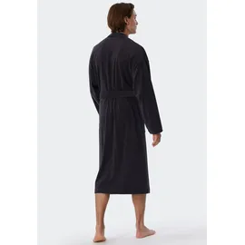 SCHIESSER Terry Bathrobe Anthrazit Small Herren
