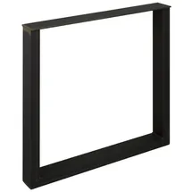 SOTech Tischgestell TAB Stahl Used Look Profil 80 x 40 mm Höhe: 720 mm Tiefe 700 mm