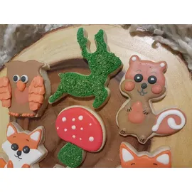 luxuskollektion Ausstechform Waldtiere Set-10 Stück