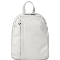 Samantha look Cityrucksack Echt Leder, Made in Italy, weiß