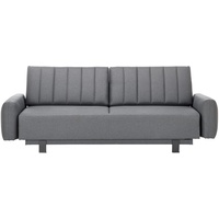 Schlafsofa 'Luisa', dunkegrau, Webstoff