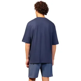 HAJO Schlafanzug Shorty Blau M