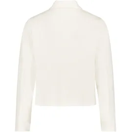 Betty Barclay Sweatjacke BETTY BARCLAY "Damen langarm", Damen, Gr. 48, rohweiß, Jersey, Obermaterial: 80% Baumwolle, 16% Polyester, 4% Elasthan, gerade normal, Sweatjacken Sweatjacke