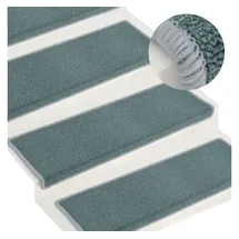vidaXL Stufenmatten 15 Stk. 65x21x4 cm Blau
