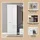 Home Affaire Sovana Garderobenschrank 60 x 36 x 191 cm weiß