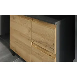 Sconto Waschbeckenunterschrank Ischgl ¦ holzfarben ¦ Maße (cm): B: 60 H: 56 T: 34.0
