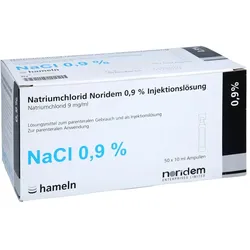 Natriumchlorid Noridem 0.9 % Injektionslösung