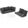 Idimex JAKARTA Loungeset grau/weiß