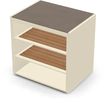 Brabura CT 90 Ablagemodul - Barro / Perle Blanche
