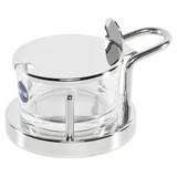 Alessi Käsedose rund silber 4,5 x 12 x 4,5 cm 0,2 l