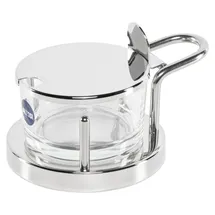 Alessi Käsedose rund silber 4,5 x 12 x 4,5 cm 0,2 l
