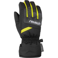 Reusch Kinder Bennet R-TEX® XT Handschuhe, Black/Black Melange/Saftey Yellow,