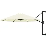 vidaXL Sonnenschirm Ø 300 cm sandfarben