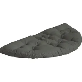 Karup Relaxsessel Nido outTM grau 85 x 75 x 90 cm mit Hocker