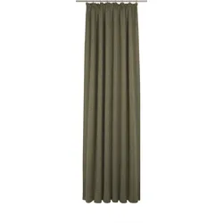 Vorhang WIRTH "Trondheim B", braun, B:132cm H:255cm, Polyacryl, Gardinen, nach Maß