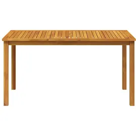 vidaXL Gartentisch 150 x 90 x 74 cm Akazie braun