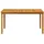 vidaXL Gartentisch 150 x 90 x 74 cm Akazie braun
