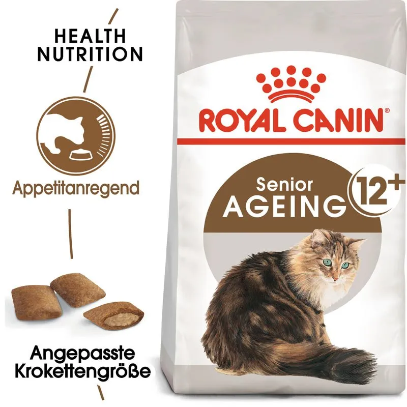 ROYAL CANIN AGEING 12+ Trockenfutter für ältere Katzen 2 kg