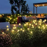 Salcar 8 LED Solarleuchten Gartenleuchten 2 set Außen Wasserdicht
