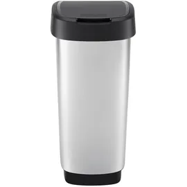 Rotho Art Twist 50 l silber metallic
