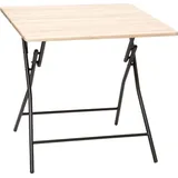 5 five simply smart Klapptisch 4-sitzer holzeffekt