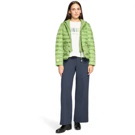 Cartoon Steppjacke Damen mit abnehmbarer Kapuze grün 34 EU