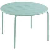 vente-unique Gartentisch Ø 110 x 74 cm Mandelgrün