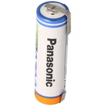 AccuCell Panasonic Mignon AA NiMH Akku HR-3U 2700mAh mit Lötfahne in U-Form