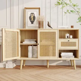 stilvora Sideboard 120 x 80 x 40 cm Beige