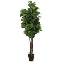 VidaXL Feigenbaum Künstlich 134 Blätter 120 cm Grün