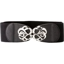 bonprix Stretchgürtel Polyester schwarz 85