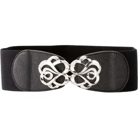 bonprix Stretchgürtel Polyester schwarz 85