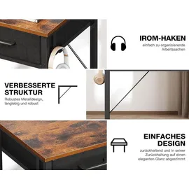 luxuskollektion Schreibtisch mit 2 Schubladen Braun